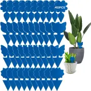 40 PCS Sticky Traps, Sticky Fruit Fly and Plant Gnat Bug Traps Indoor/Outdoor U