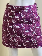 Anne Klein Women’s Activewear Golf Tennis Or Casual Skirt Skort Sz S Heliotrope