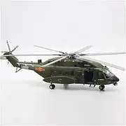 Replica 1:48 for Scale Helicopter Z-8L DieCast Metal Airplane Military Display Model Enthusiasts Collection Display Gifts Airplane Toy