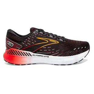 BROOKS Glycerin GTS 20 甘油系列20代 GTS款 男款 慢跑鞋 黑橘 1103831D09