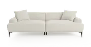 Brosa Seta 4 Seater Sofa - Seashell White