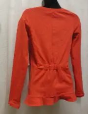 Bloch ZST1176 Queen Long Sleeve Top Size Ladies Xsmall Pocket Dance