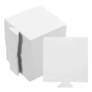 200pcs Mini Cake Boards, Mousse Cake Cardboards Square for Cake Bases (White)