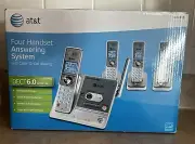 AT&T SL82418 Dect 6.0 Four Handsets Single Line Cordless Phone Caller ID