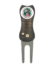 1972 US Open Pebble Beach LACC Golf Ball Marker + Switchblade Divot Tool