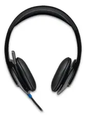 Logitech H540 USB Headset Laser-tuned drivers, 2Yr Plug and play Listen to details Crystal-clear voice Headphone Take control of the sound, Headphones