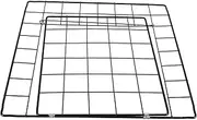 Cat Cage Door Cat Wire Fencing Door Dog Barrier Dog Rope Door Interior Carrier Puppies Dog Playpen Automatic Opener Dogs Playpen Small Doors DIY Dog Crate Door Black Iron