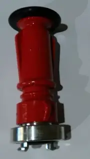 Fire hose fog nozzle with storz connector (power jet) 25mm 1 inch BSP