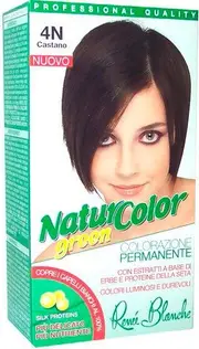 [Rene'e blanche] Renee Blanche Hair Dye Permanent Coloring Naturale Nature Color Green4 N Brown