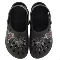 在飛比找Yahoo奇摩購物中心優惠-Grendene 巴西人字拖 兒童款 蜘蛛人黑 洞洞鞋 拖鞋