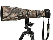 ROLANPRO Waterproof Lens Cover for Nikon AF-S 600mm F4G ED VR Camouflage Rain Cover Lens Protective Sleeve Guns Case #1 Jungle Camo