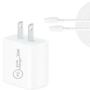 20W Wall Charger Power Adapter USB-C Cable Cord for Samsung Galaxy S20+ SM-G986U