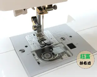 【松芝拼布坊】車樂美 JANOME JF-512 全迴轉 機械式縫紉機 幅度、密度 輔助桌方案