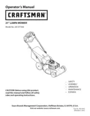 Owner’s Manual Sears Craftsman 21" Lawn Mower - Model 247.377300