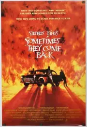 Sometimes They Come Back - original movie poster - 27x40 1991 Stephen King