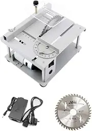 150W Mini Precision Table Saw, Multifunctional Household Wood Cutting Workbench, 9000/min Lathe Electric Polishing Machine, Used For Wood Craft DIY
