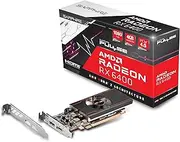 Sapphire 11315-01-20G Pulse AMD Radeon RX 6400 Low Profile Gaming Graphics Card with 4GB GDDR6, AMD RDNA 2, Black