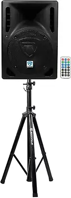 RPG8BT 8" Powered 400W DJ PA Speaker Bluetooth,Usb,Sd,Remote + Stand