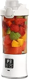 Travel Blender,Electric Protein Shaker Bottle | Waterproof Cordless Fruit Blender Tool for Ice Blending Milkshake Complementary Food Veggie
