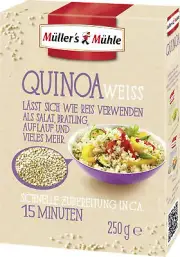 Müller's Mühle Quinoa White With A Fine Nutty Note 250g