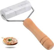 Small Marble Rolling Pin Pizza Roller, Marble Dough Roller Non Type 2 White