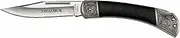 New Excalibur Royal Black King Folding Pocket Knife Fishing Camping