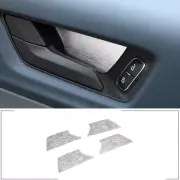 Alloy Silver Door Handle Bezel Trim Scratchproof Cover Ford Maverick 2022-2024 (for: Ford)