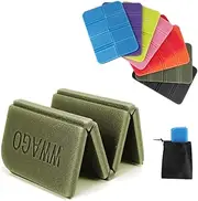 Sauna Mat, Foldable, 1 Piece with Storage Bag, Sauna Seat, Cushion Mat, Foldable, Compact, Cushion, Folding Cushion, Leisure Sheet, Picnic, Outdoor, Sauna, Bedrock Bath (1 Piece, Khaki)