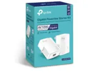 TP-LINK AV1000 Passthrough Powerline Starter Kit | Model# TL-PA7017P Kit