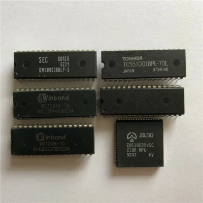 Zilog Z180 MPU Kit with 128K 512K SRAM +128K 256K EEPROM + 512K Flash EEPROM