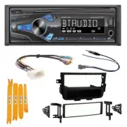 Jensen Single DIN Bluetooth USB Car Stereo install kit for Acura MDX 2001-2006