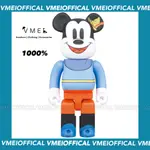 【VMEI】BE@RBRICK MICKEY “BRAVE LITTLE TAILOR” 裁縫師米奇 1000% 預購