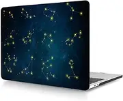 Laptop Cover Case Compatible with MacBook Pro 14 inch Model M1 A2442/A2779 M2 Pro/Max Chip Released in 2021/2023 with Retina Display Touch ID, 3D Painted Protective Hard Shell Case, Constellation