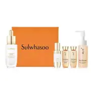 Sulwhasoo Concentrated Ginseng Brightening Spot Ampoule Skincare Set K-Beauty