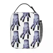 c171 Wednesday Addams Lunch Bags Insulated Lunch Tote Portable Bento Box Leakproof Picnic Bags for Woman Work Children School k171