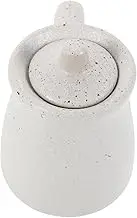 ULTECHNOVO Japanese Ceramic Condiment Pot Elegant Oil Dispenser for Kitchen Leak Resistant Design Stylish Sauce Container for Sushi and Cooking for Dining Table Decor