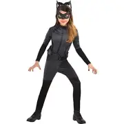 The Dark Knight Rises Catwoman Kid's Halloween Costume - Medium - New!