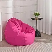 HHCTEBEC Bean Bag Chair Cover(Cover Only,No Filler) Oxford Cloth Lazy Sofa Bean Bag Cover Large Washable Bean Bag Lazy Sofa Bed Cover for Living Room Bedroom Dorm Office,B-120 * 140cm
