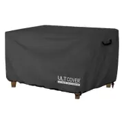 Rectangular Gas Fire Pit Table Cover 57x22 inch Waterproof Heavy Duty Firepit...