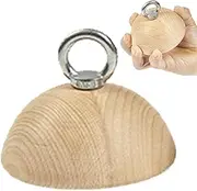 Pull Up Handles - Pull Up Bar Grips, Climbing Grip Trainer | Finger Strength Training Half Ball, Climbing Grip Trainer, Wooden Up Grip Balls, Portable Rock Holds For Home Gym Workout