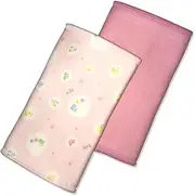 Baby Hearts Drool Cover Print Baby Toys Pink