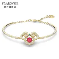 在飛比找Yahoo奇摩購物中心優惠-SWAROVSKI 施華洛世奇 Gratia 手鐲, 紅色,