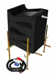 Gold Cube 4 Stack Deluxe Complete Kit Gold Prospecting Fast Recovery Sluice