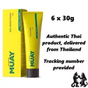 Namman Muay Thai Cream 30g (6 Tubes) | Authentic Relief | Tracked Shipping