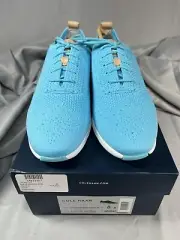 Cole Haan Women's Size 8B 2Zerogrand StitchLite Knit Blue Wingtip Oxford Shoes