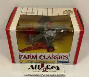 VINTAGE 1991 "FARM CLASSICS" ERTL CASE G COMBINE DIECAST TRACTOR TOY 1:43 ~ NIB