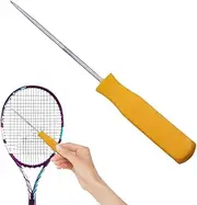Badminton Stringing Hook - Threading Hook Racquet Repair | String Assistance Puller Racquet Hook, Hand Tools Racket Puller, Straight Awl for Tennis, Badminton & Squash