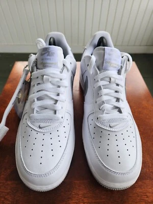 Size 12 - Nike Air Force 1 Low Color of the Month - White Silver