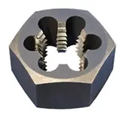 Alfa Tools CSRTD70708 7/16-20 Rethreading Hex Die Carbon Steel
