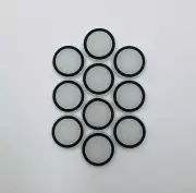 10pc Black Analog Stick Controller Thumb Cover Thumbstick Xbox One PS4 5 White